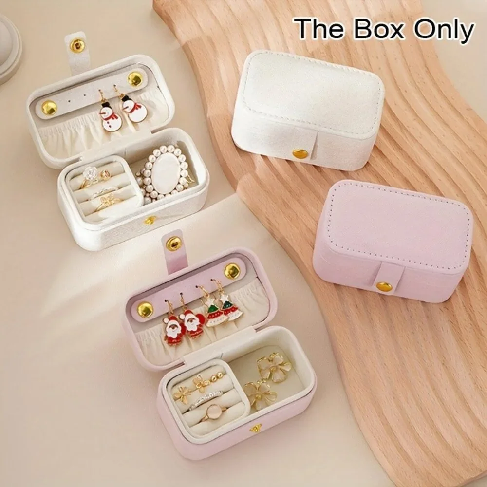 1pc Portable Jewelry Organizer Jewelry Box For Rings, Pendants, Earrings